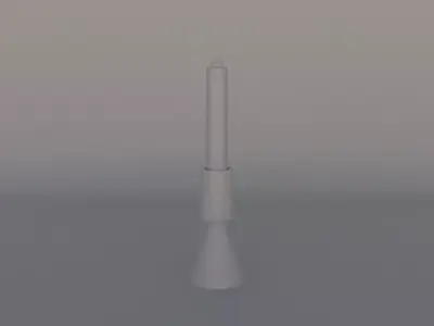 candle Free 3D model get