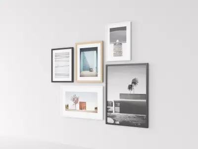 Picture Frames Architecture 3D model