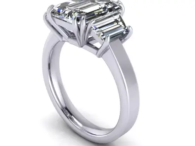 Solid Love Woman Wedding Ring  3D print model