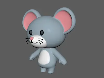 Cartoon 3D Animal Pack Vol 02 Low-poly 3D model Low-poly 3D model
