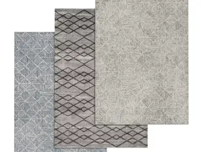 Rug Set 2205 3D model
