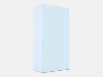 PAX - FORSAND Wardrobe 2 Low-poly 3D model