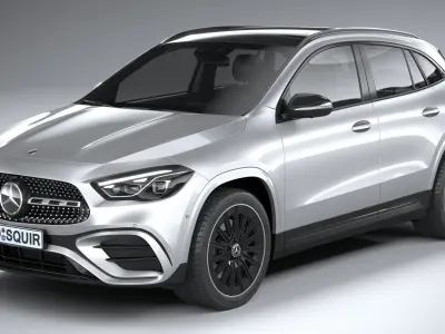 Mercedes-Benz GLA AMG-Line 2024 3D model
