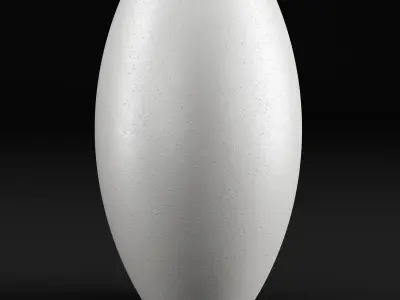 Decorative ceramic vases set 3D model purchase