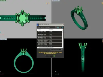 Ring STL Ready For Print 3D print model