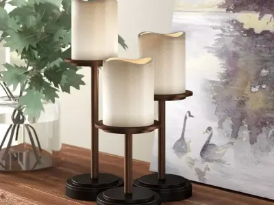 Burdette Table Lamp 3D model