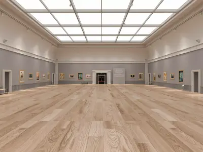 Art Gallery Exhibition 3 3D model