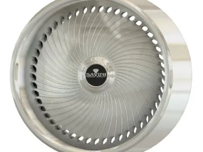 Savini Forged D1 Rim for Scale Model Cars 3D print model