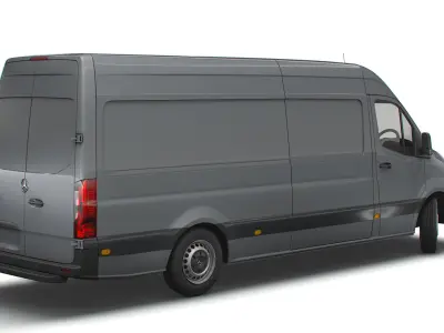 Mercedes Benz Sprinter L3H2 RWD UK-spec 2020 3D model