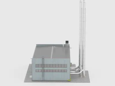 Boiler House 3D model