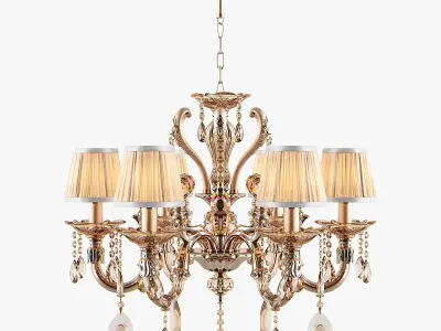 695062 Sintesi Osgona Chandelier 3D model