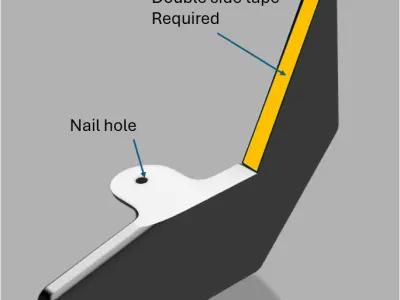 Honda Civic 10th Gen Rear diffuser Sport trim 2016 through 2019 3D print model