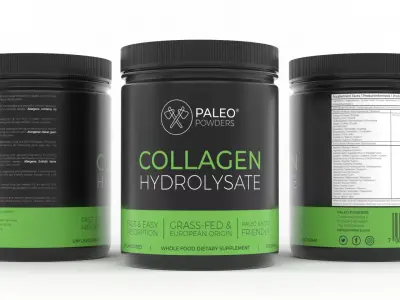 Protein Powder 3D model 122