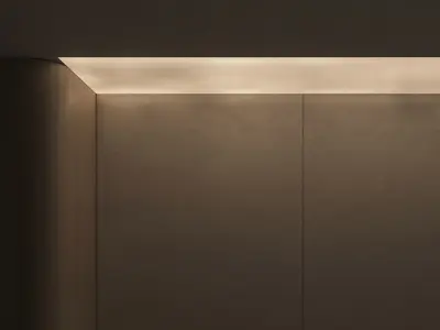 Decorative wall panel set 116 3D model