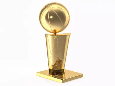 Larry OBrien NBA Championship Trophy 3D model