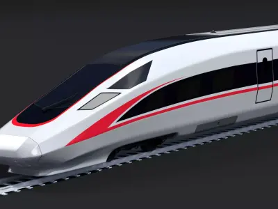 Fuxing Hao high-speed train 3D model