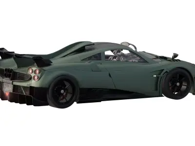 Pagani Huayra Imola 3D model