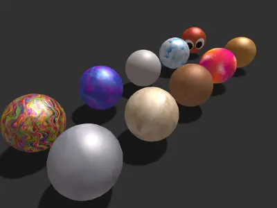 ball soccerball  Football  pack Collection lowpoly Low-poly 3D model