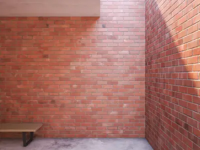 8K Large area brick wall textures pack 3D model