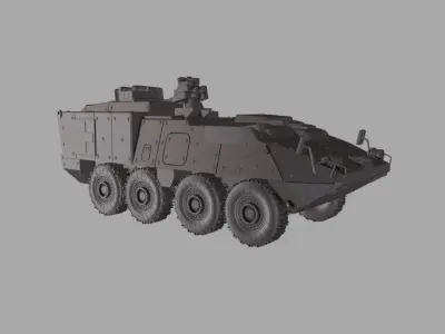 M113 STRYKER AMBULANCE 3D print model