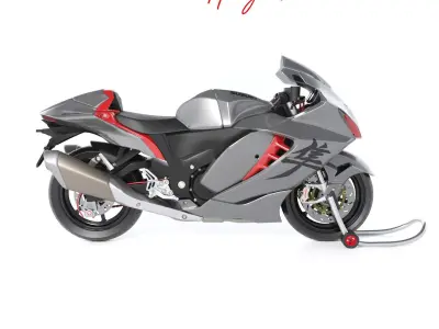 Suzuki Hayabusa  3D model