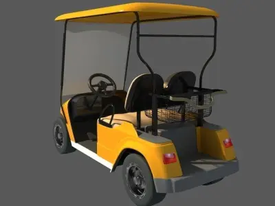 Golf Car 3D model