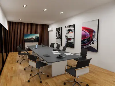 CAR SHOWROOM 3D model