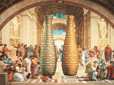 ancient Mythology Greek vase pack 3D model