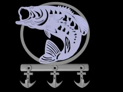 Hanger FISH 3D model