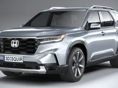 Acura Pilot 2023 3D model