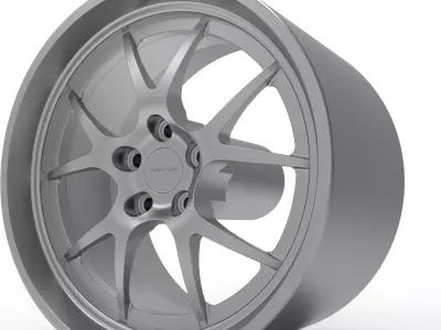FORGELINE GA3 WHEEL 3D PRINT MODEL  3D print model