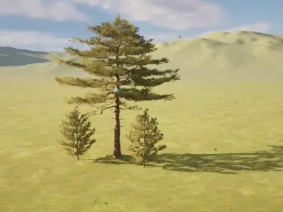 UE5 VFX 3D Falling Leaves Effect In Niagara System animation  3D model