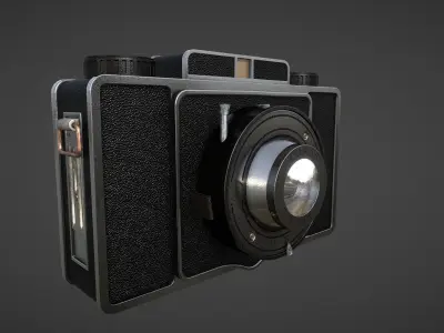 Retro Camera - Luxa Six 3D model