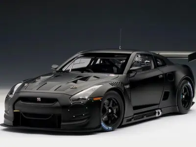 Hyper Realistic Nissan GTR R35 3D Model 3D model