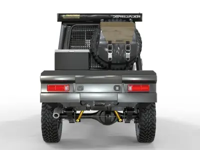 Toyota Land Cruiser Series 79 2023 Double Cab Arb Edition  3D model