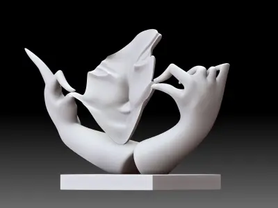 Joker Face for 3D Print and Home decor 3D print model