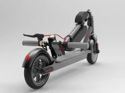 Electric Scooter Xiaomi Mijia 3D model