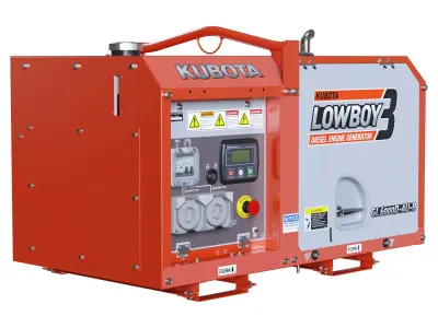 Generator Kubota Lowboy 3D model