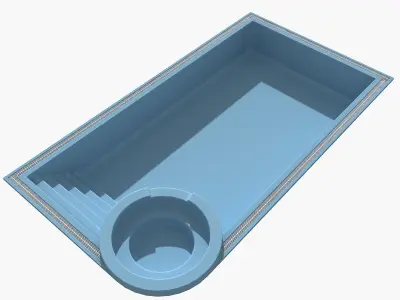 Swimming Pool 01 Free 3D model