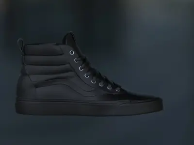 Skater shoes 3D model