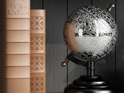 Decor Set 5 starfish 3D model