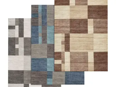 Rug Set 1879 3D model