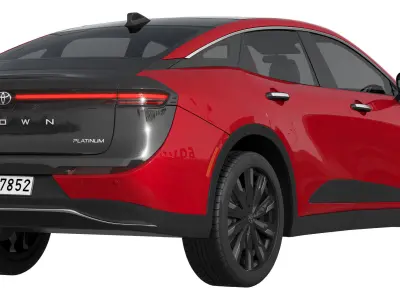 Toyota Crown 2023 3D model