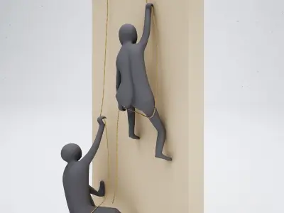 CLIMBING SCULPTURE 3D model