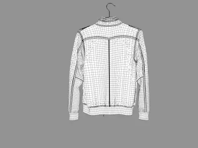 Fashion Men Jacket  3D model