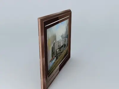 Painting Start of the day Free 3D model