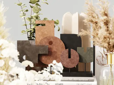 Decorative Set 092 3D model