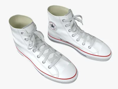 Converse Shoe Leather 3D model