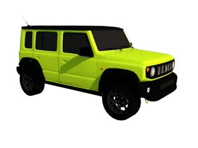 SUZUKI JIMNY 5 DOOR 1 3 16V 4X4 2024 Low-poly 3D model