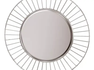 Wall mirror 56x8x56cm 806344 3D model
